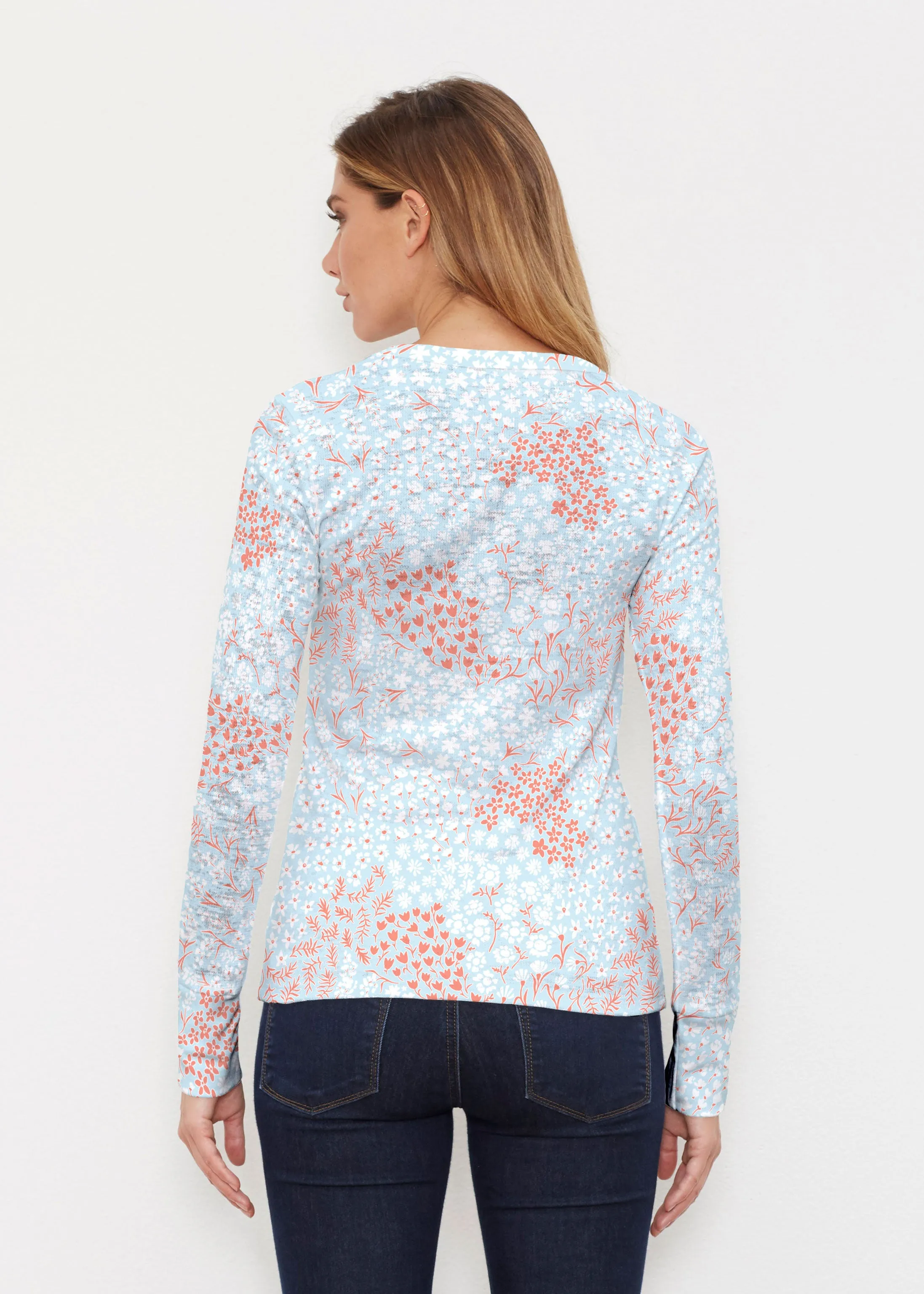 Annabelle (8040) ~ Thermal Long Sleeve Crew Shirt