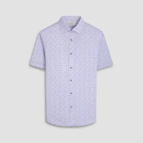 Bugatchi - Miles Jack Russel Short Sleeve Modern Fit Shirt - OOOHCotton Tech - 8 way Stretch - GF9022F40