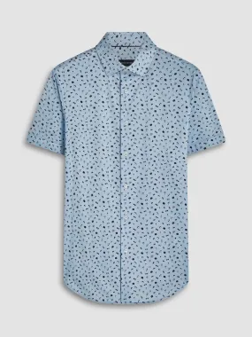 Bugatchi - Miles Short Sleeve Modern Fit Shirt - OOOHCotton Tech - 8 way Stretch - DF9265F40
