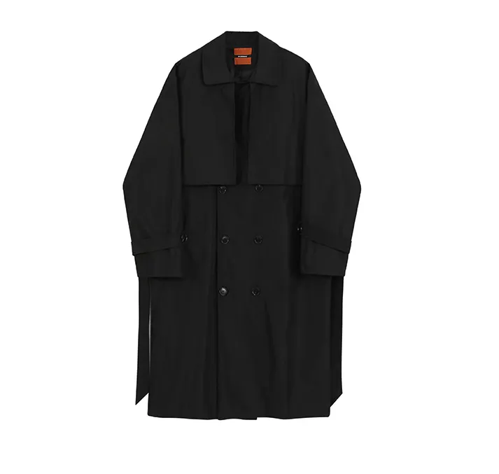 Chicmy-Korean style, Korean men's outfit, minimalist style, street fashion  Winter Outfits LONG TRENCH COAT