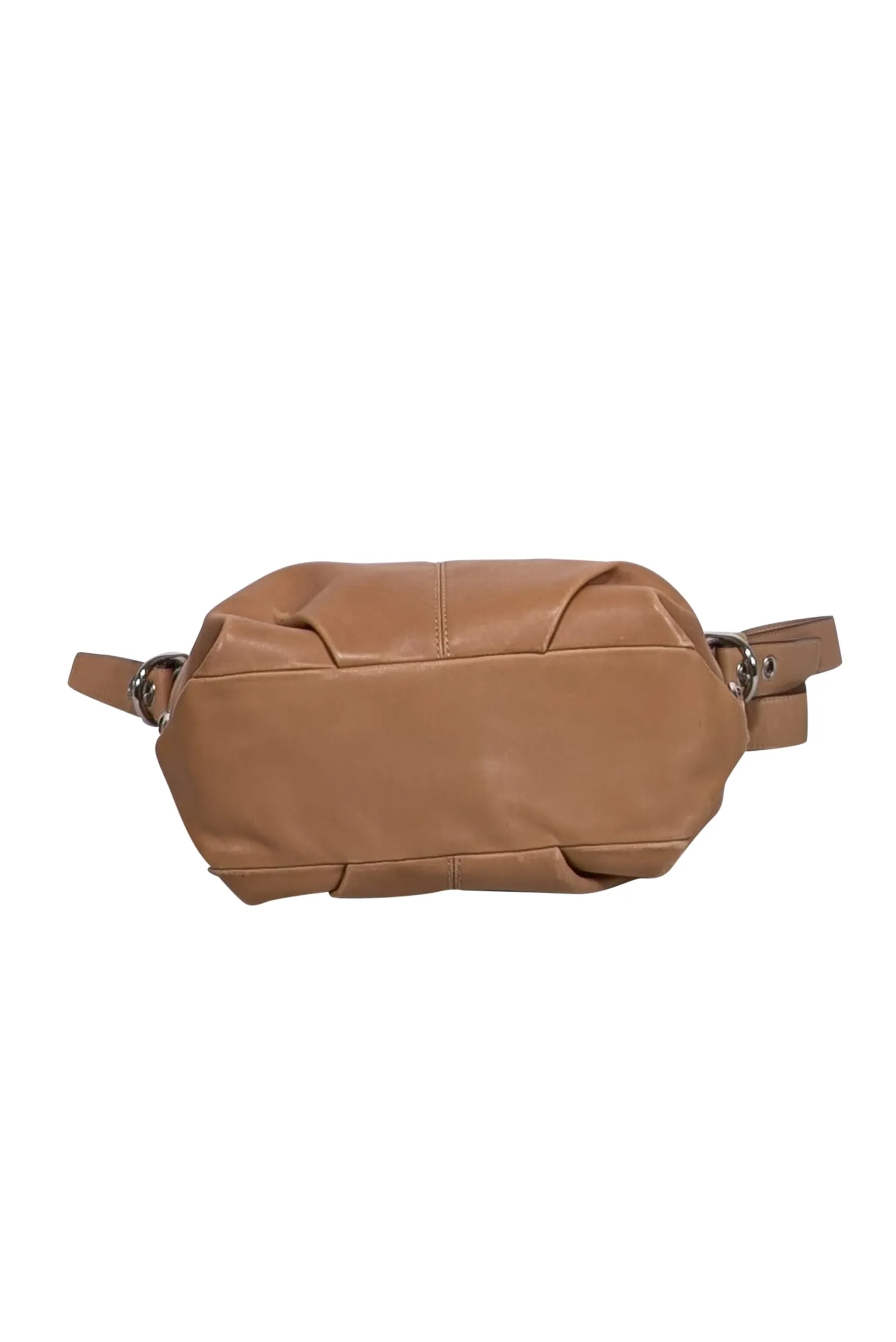 Coach - Tan Leather Long Strap Shoulder Bag