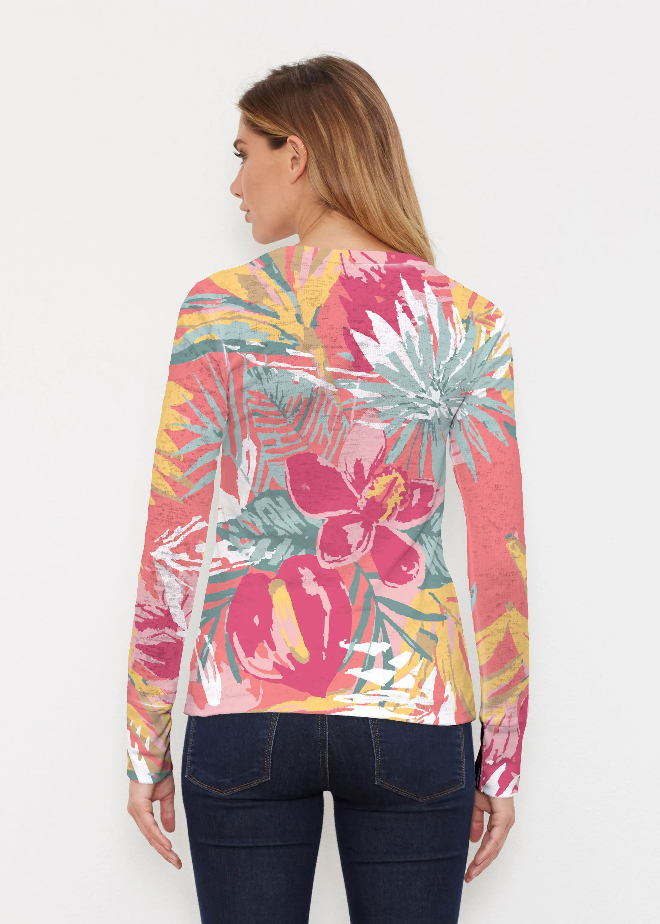 Havana (16152) ~ Thermal Long Sleeve Crew Shirt