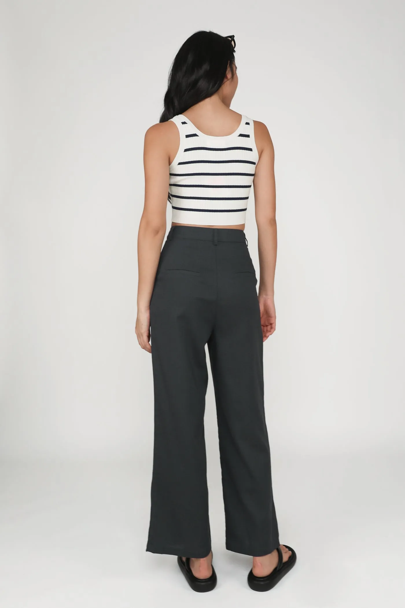 Kason Pleated Linen Pants
