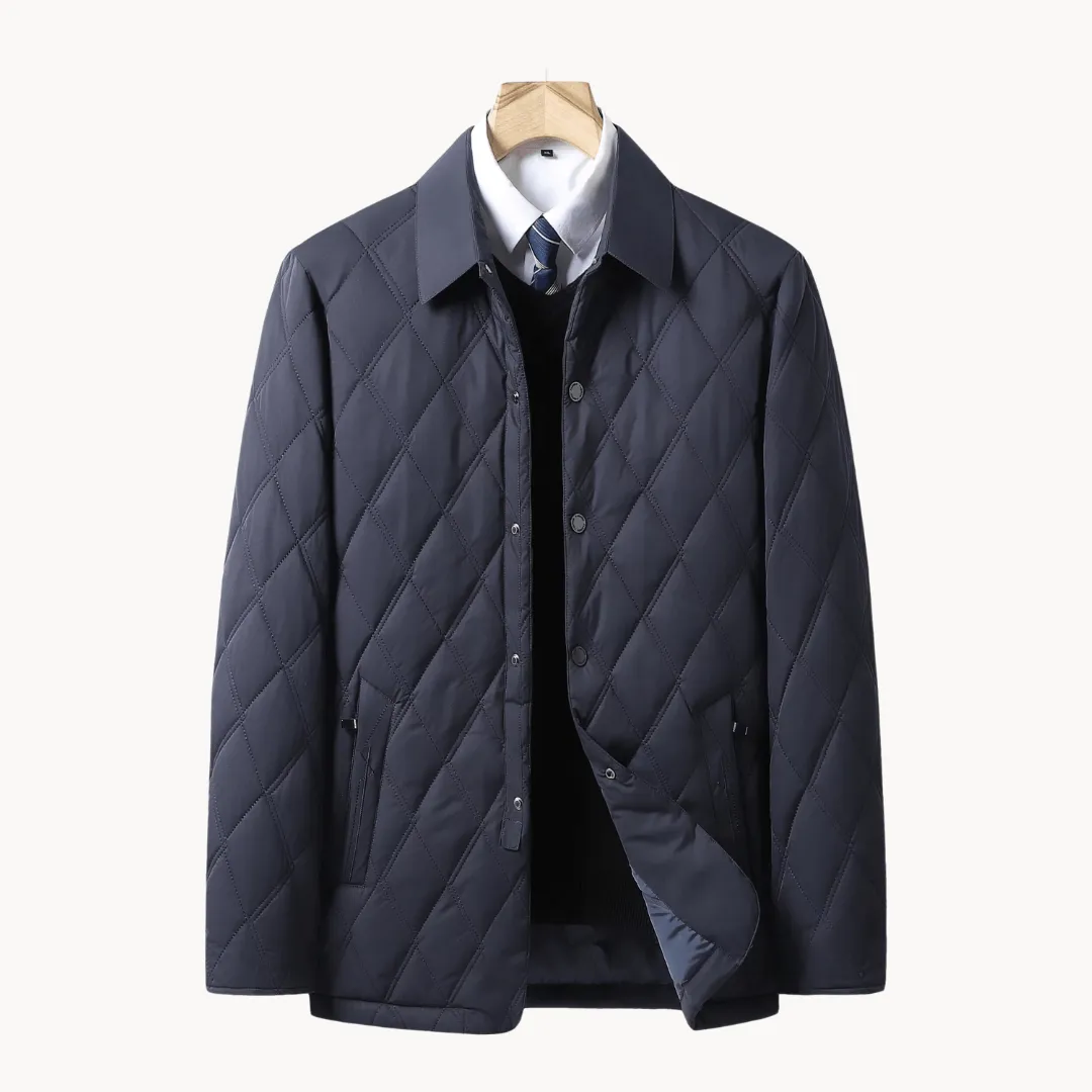 Men's Quilted Winter Coat