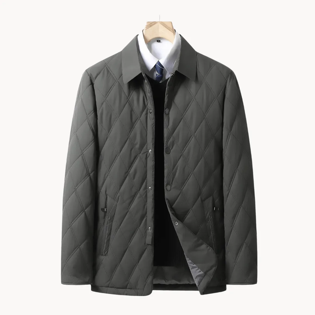 Men's Quilted Winter Coat