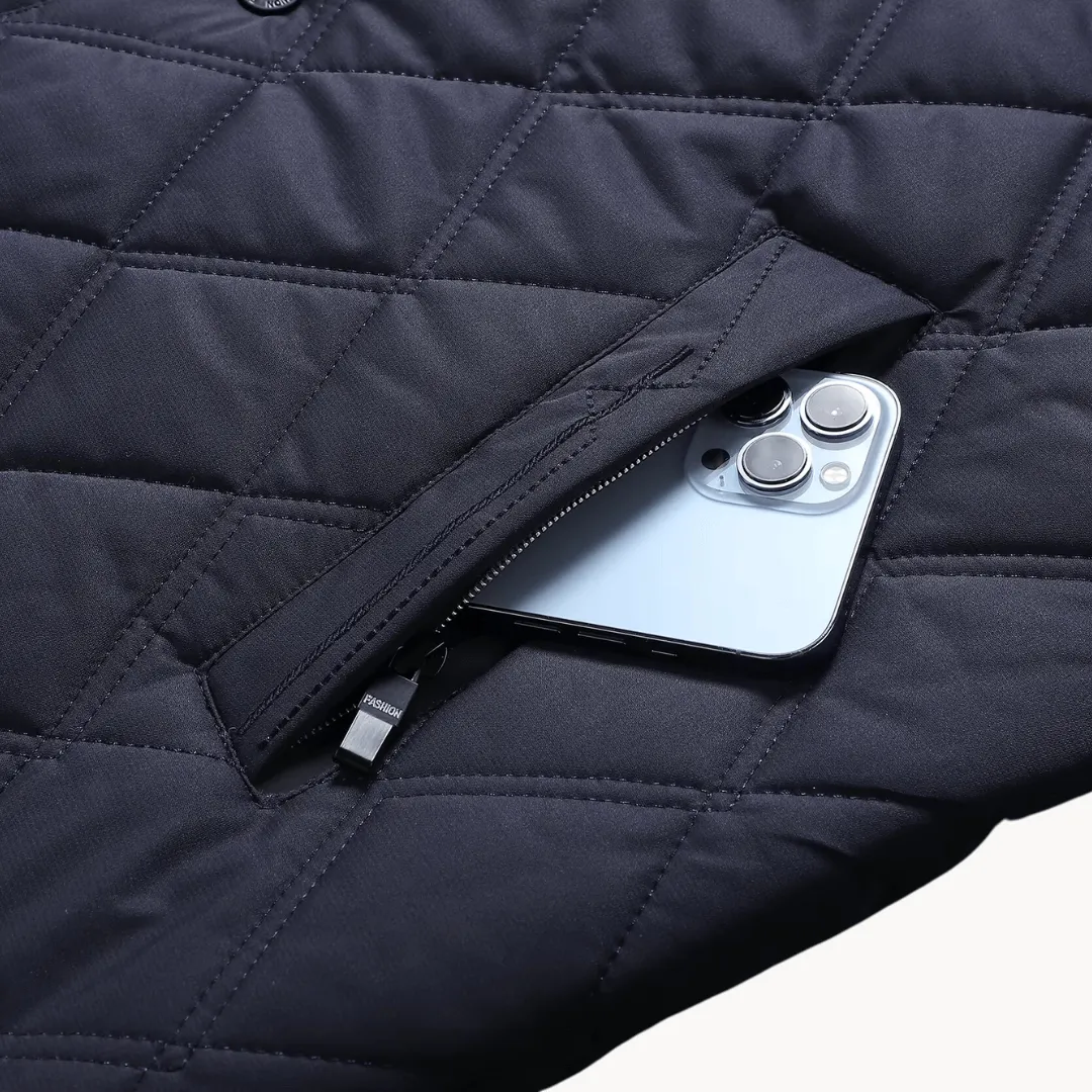 Men's Quilted Winter Coat