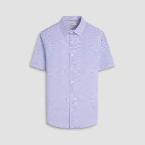 Miles Bird Print OoohCotton Short-Sleeve Shirt