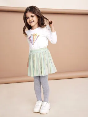 Name it Mini Girl Multi-Colour Pleat Skirt