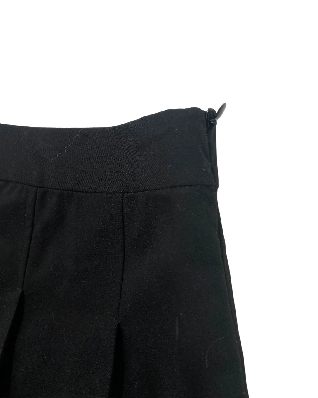 Next Black Pleated Mini Skirt