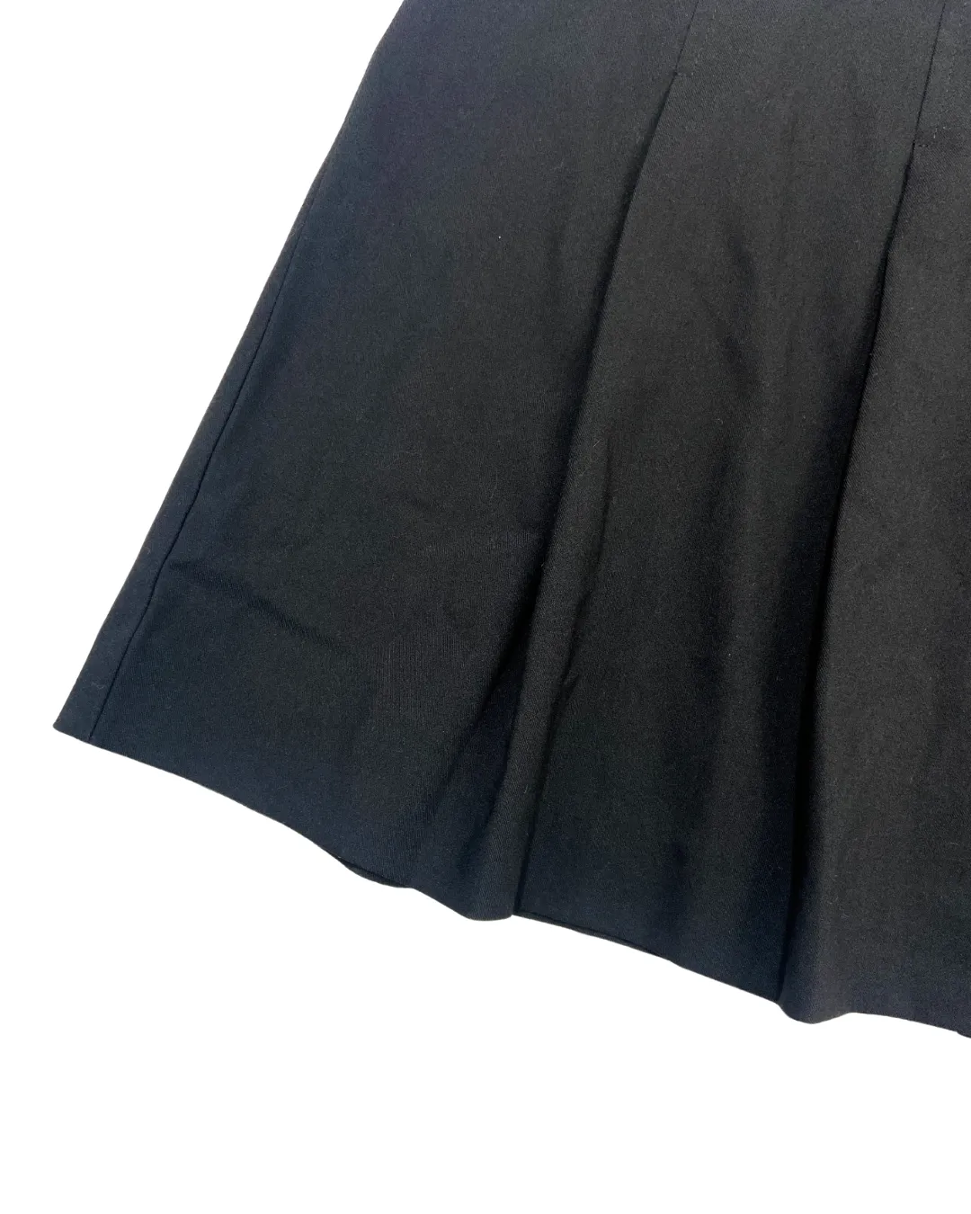 Next Black Pleated Mini Skirt