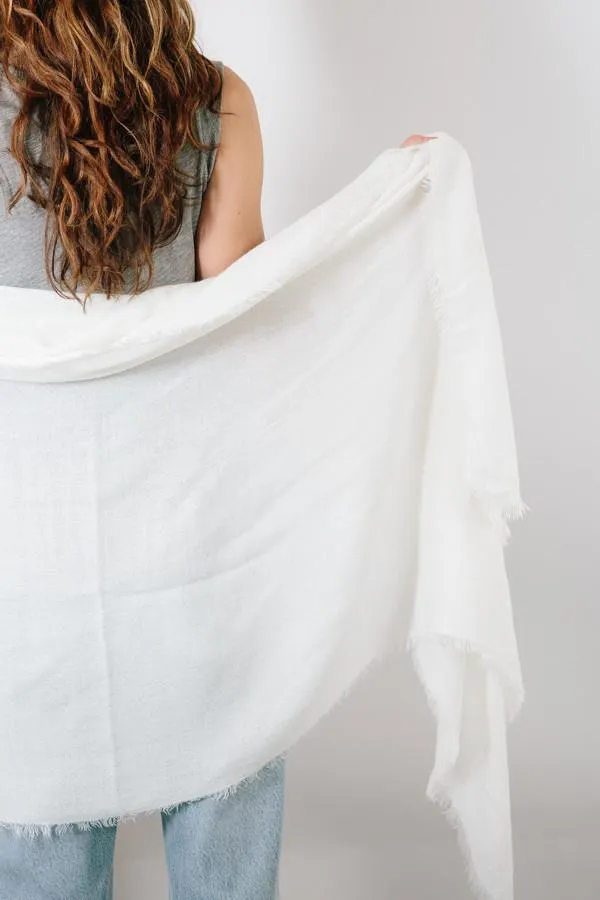 Raw Edge Scarf