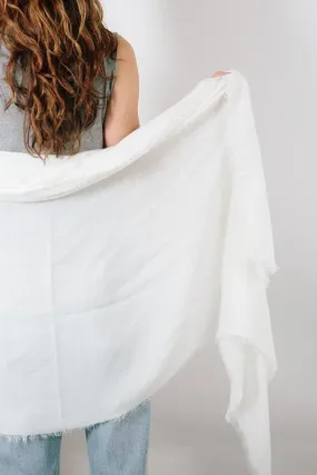 Raw Edge Scarf