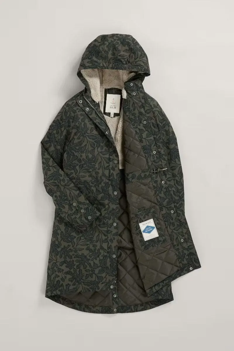 Seasalt Plant Hunter 2  Raincoat - Fig Tree Lino Highland