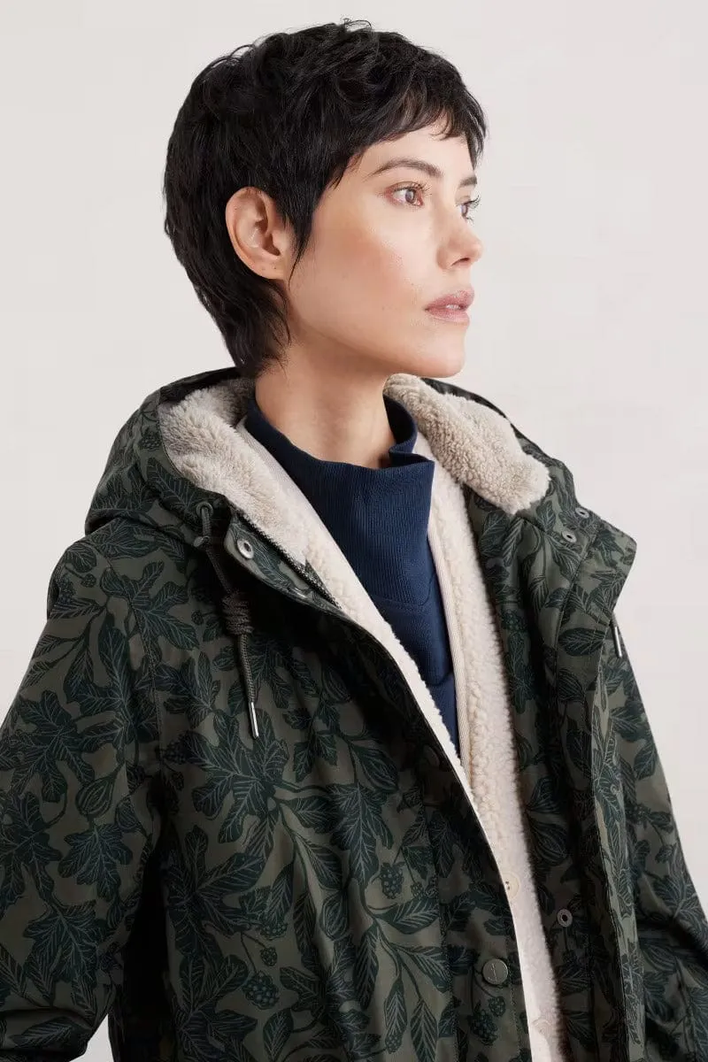 Seasalt Plant Hunter 2  Raincoat - Fig Tree Lino Highland