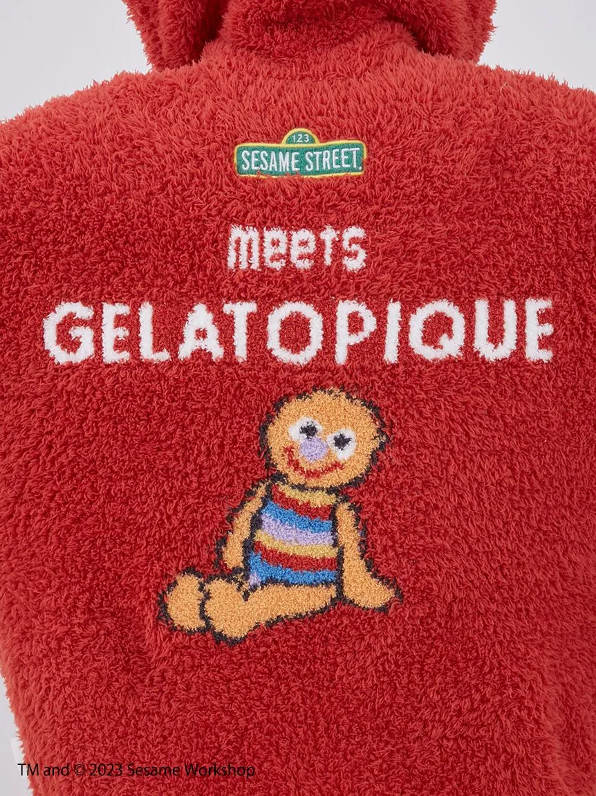 [SESAME STREET][MENS] Elmo Hoodie & Long Pants Loungewear Set