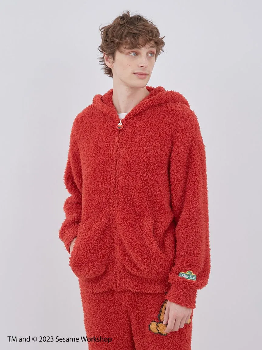 [SESAME STREET][MENS] Elmo Hoodie & Long Pants Loungewear Set