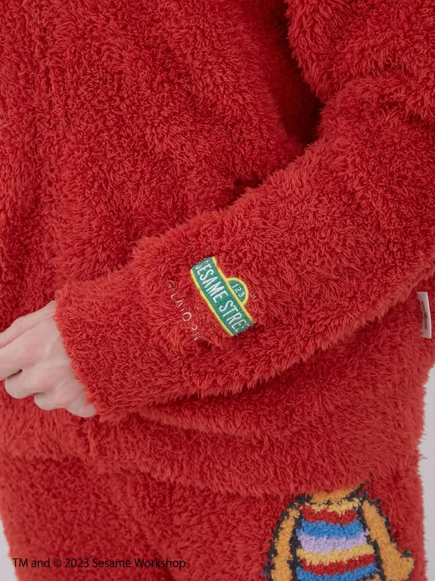 [SESAME STREET][MENS] Elmo Hoodie & Long Pants Loungewear Set