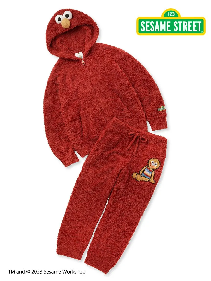 [SESAME STREET][MENS] Elmo Hoodie & Long Pants Loungewear Set