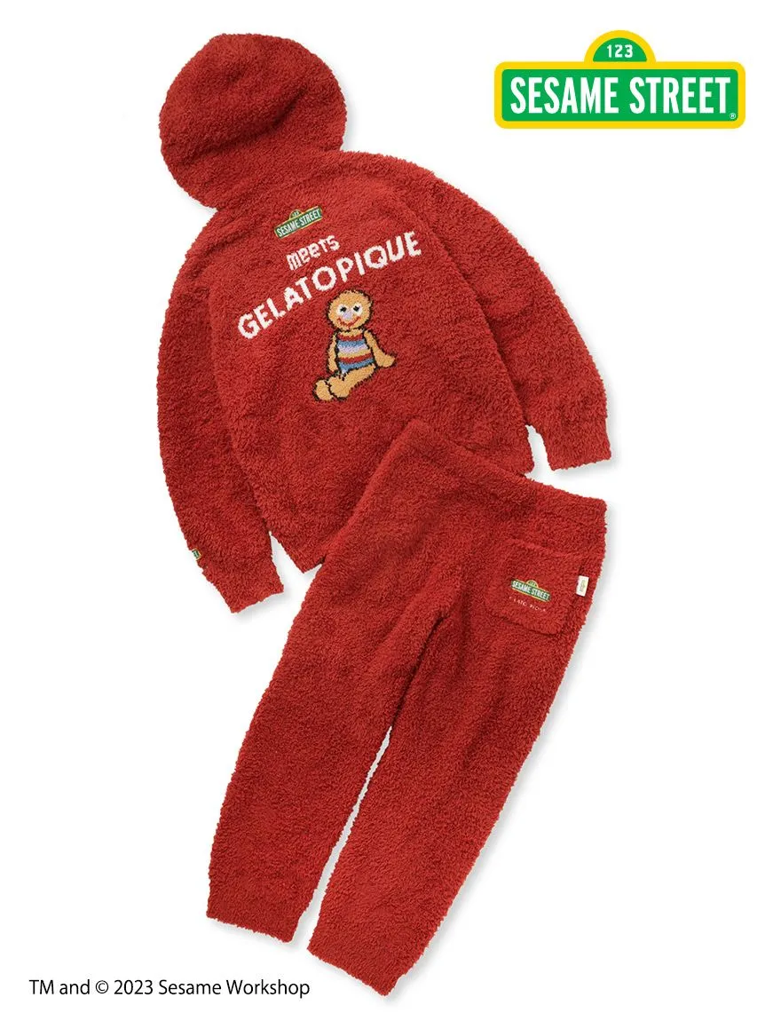 [SESAME STREET][MENS] Elmo Hoodie & Long Pants Loungewear Set