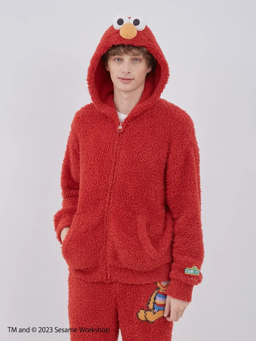 [SESAME STREET][MENS] Elmo Hoodie & Long Pants Loungewear Set