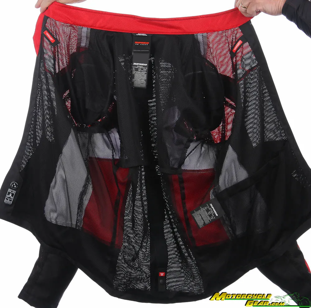 Spidi Solar Net Sport Jackets ~ T248-083-M; Grey/Black, Size Medium (GB3M)