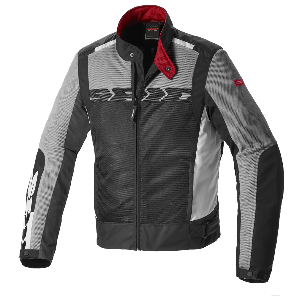 Spidi Solar Net Sport Jackets ~ T248-083-M; Grey/Black, Size Medium (GB3M)