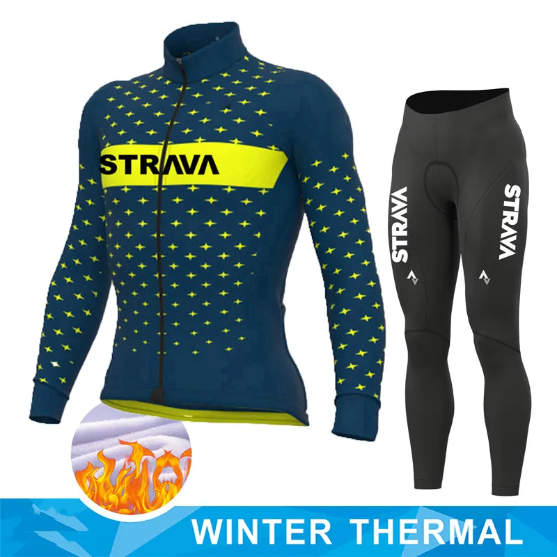 Thermal Full Sleeve Cycling Set - Autumn & Winter
