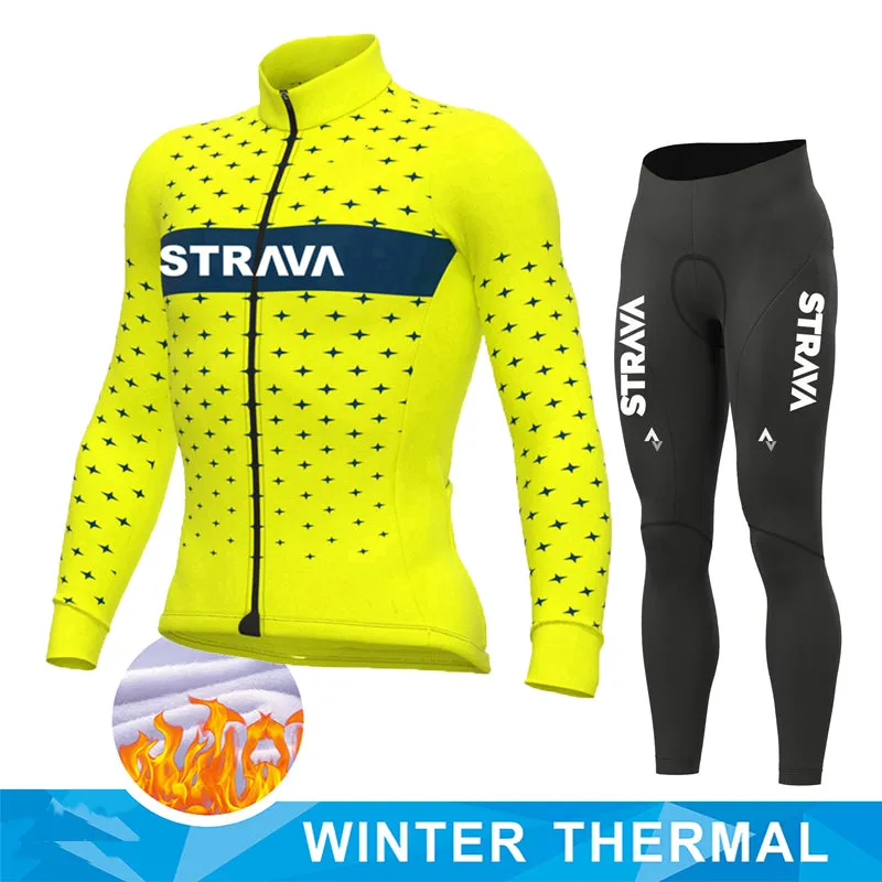 Thermal Full Sleeve Cycling Set - Autumn & Winter