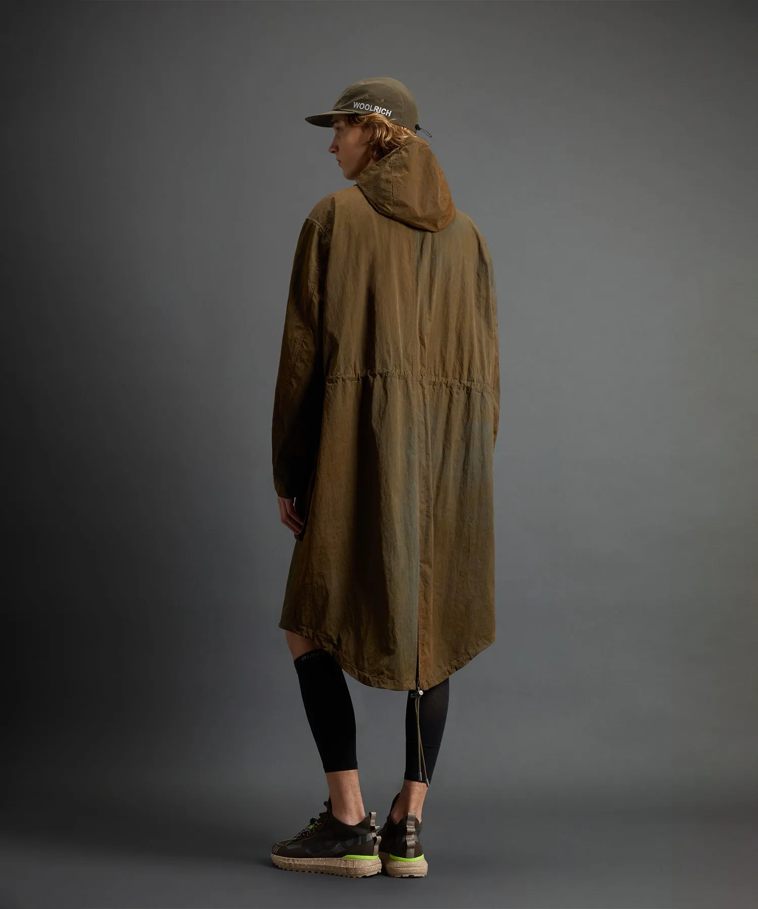 Todd Snyder x Woolrich Fishtail Parka in Ecru Olive