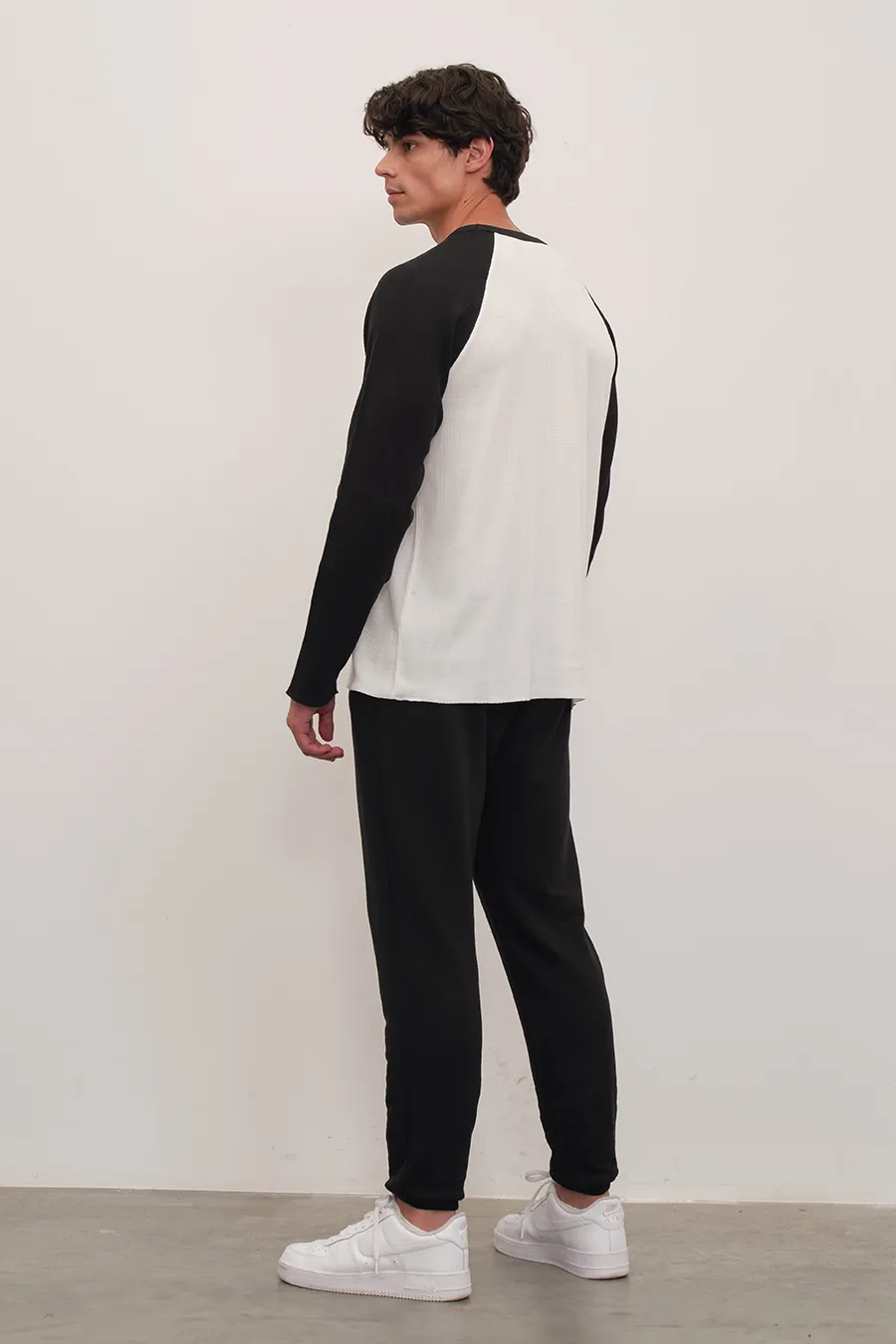 Waffle Cotton Baseball T-shirt/Sweatshirt