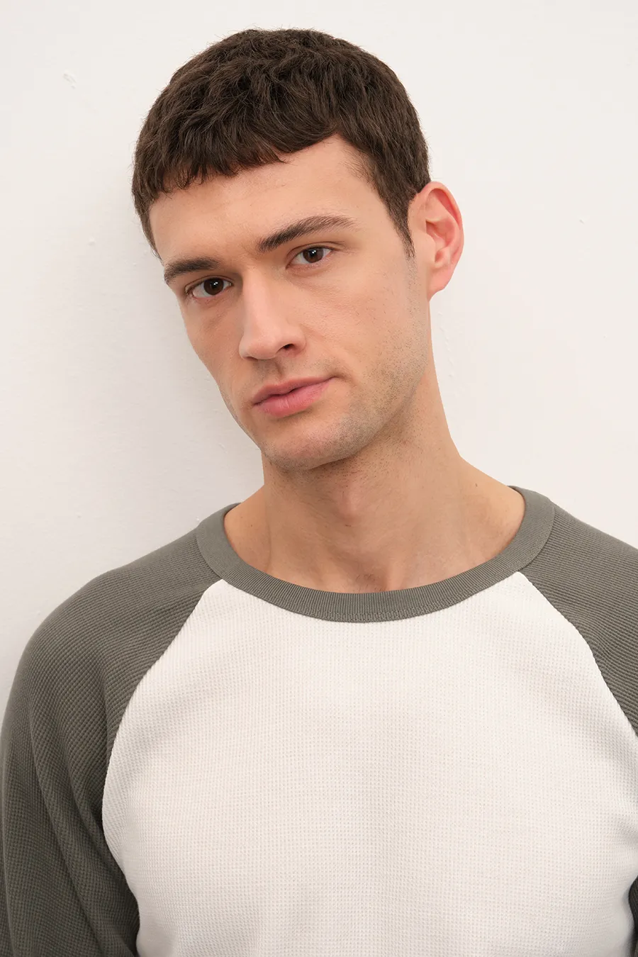 Waffle Cotton Baseball T-shirt/Sweatshirt