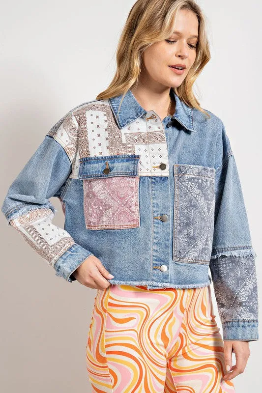 Washed Denim Shacket/Jacket