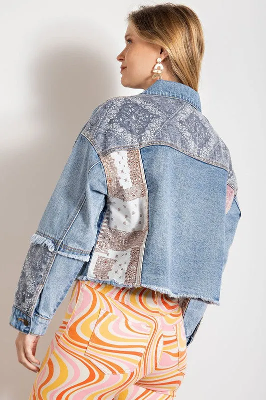 Washed Denim Shacket/Jacket