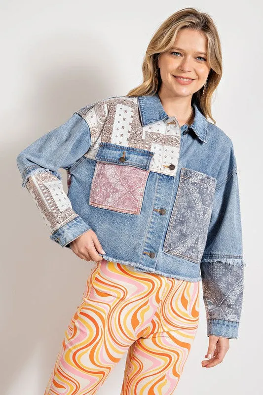 Washed Denim Shacket/Jacket